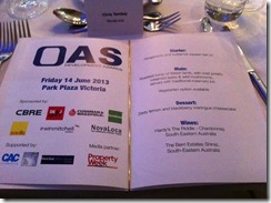 OAS Awards 2013