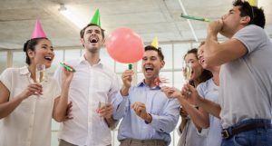 Celebrations to beat the office blues