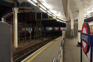 Aldgate train station - haunted properties