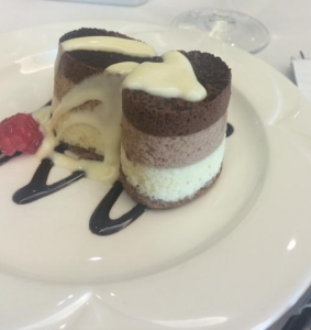 Dessert at the West London Property Lunch
