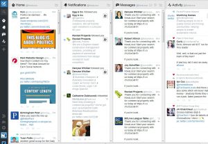 TweetDeck - social media tool