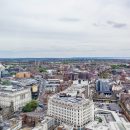 aerial view of Liverpool city
