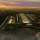 Artist impression Heathrow third runway