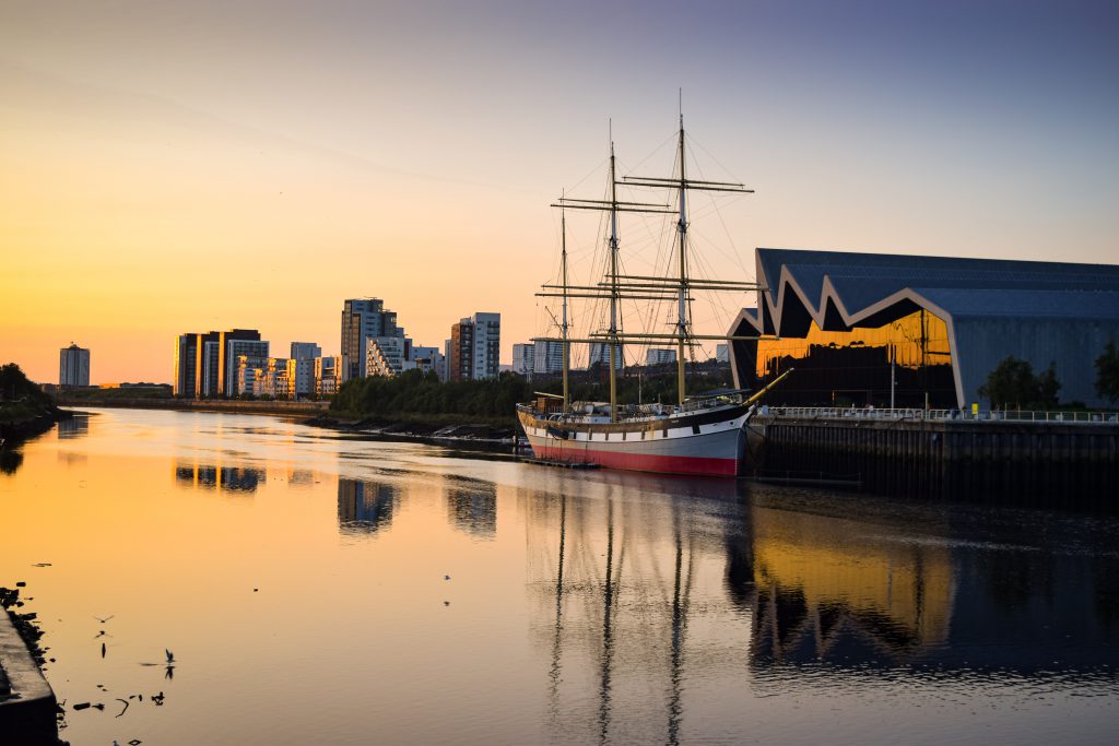 The Transport Museum in Glasgow, Scotland,