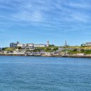 view from the sea of Plymouth