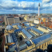 Birmingham city skyline