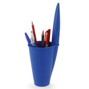 bic pen lid pen pot