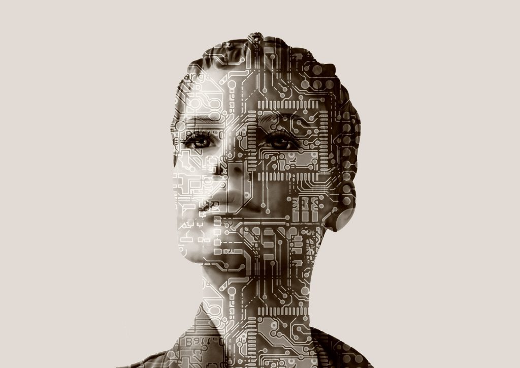 Artificial intelligence woman