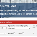screenshot of NovaLoca homepage