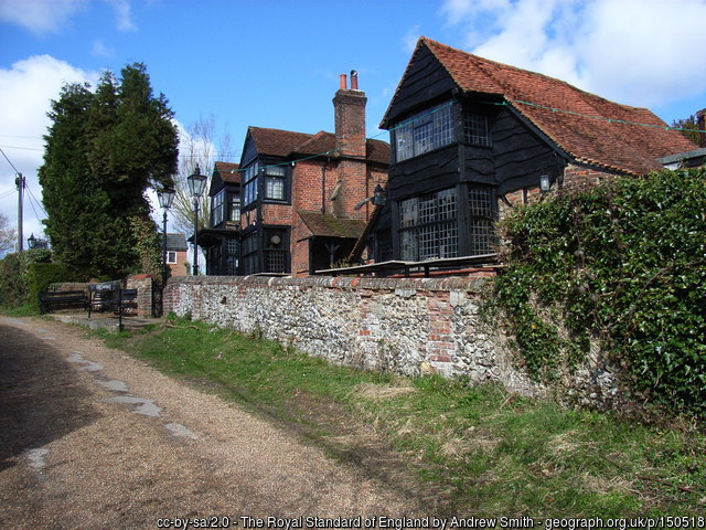 The Royal Standard of England - a very haunted pub. 