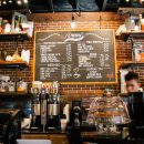 coffee serving bar