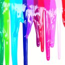 Rainbow paints