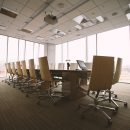 conference table in office