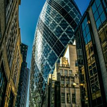 Gherkin tower block