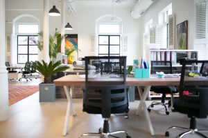 view of an office 