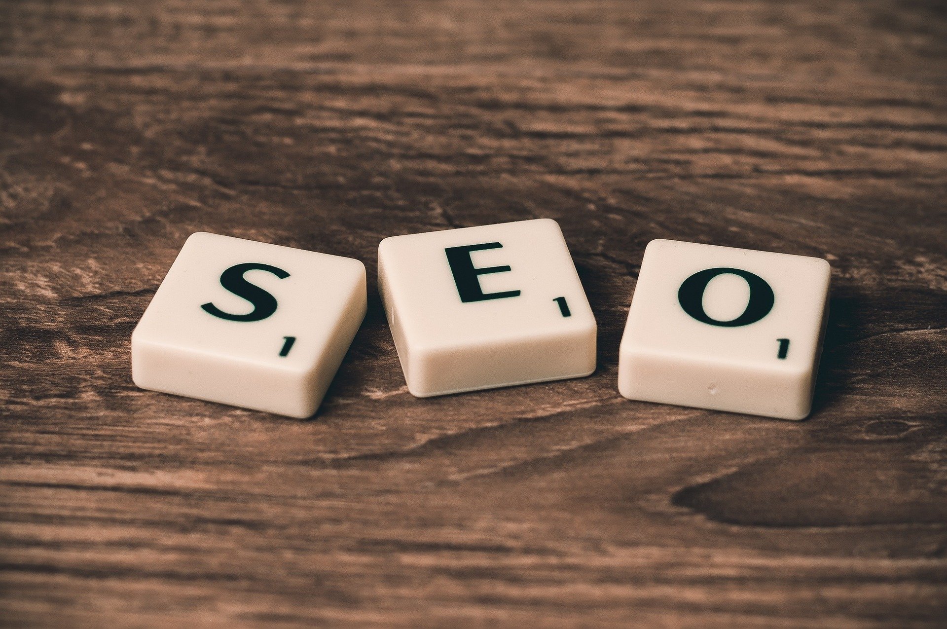 scrabble tiles spelling SEO