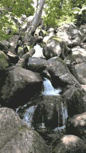 small waterfall