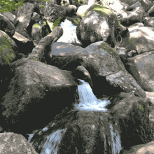 small waterfall