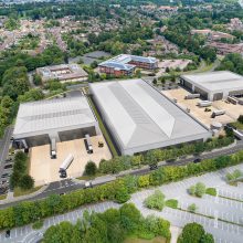 St Modwen Park aerial view