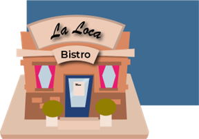 bistro vector image