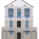 Bank Front vector image
