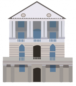 Bank Front vector image 