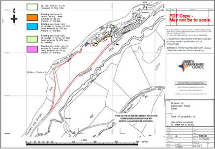 Gallanach Road, Oban Map