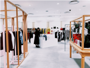 clothes shop interior