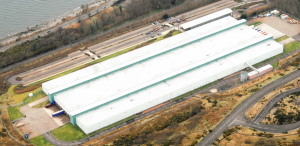 Warehouse, Gourock aerial view