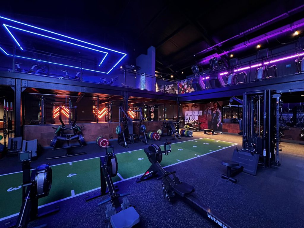 interior of a gym