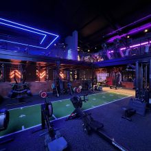 interior of a gym