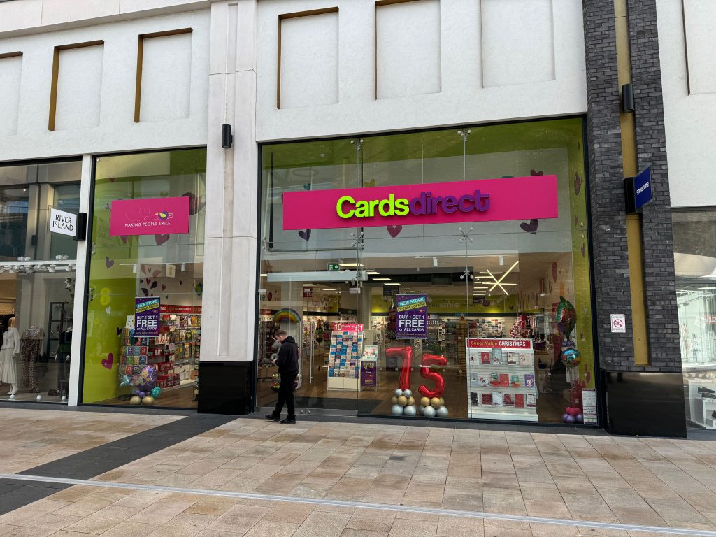 Cards Direct shop front 