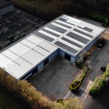 aerial view of Industrial unit