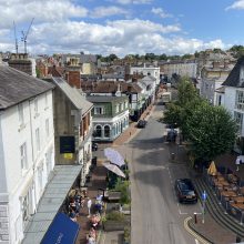 view of Tunbridge Wells high street