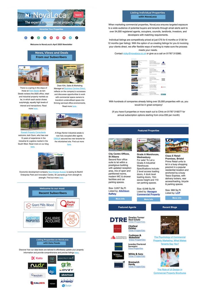 a newsletter sheet 