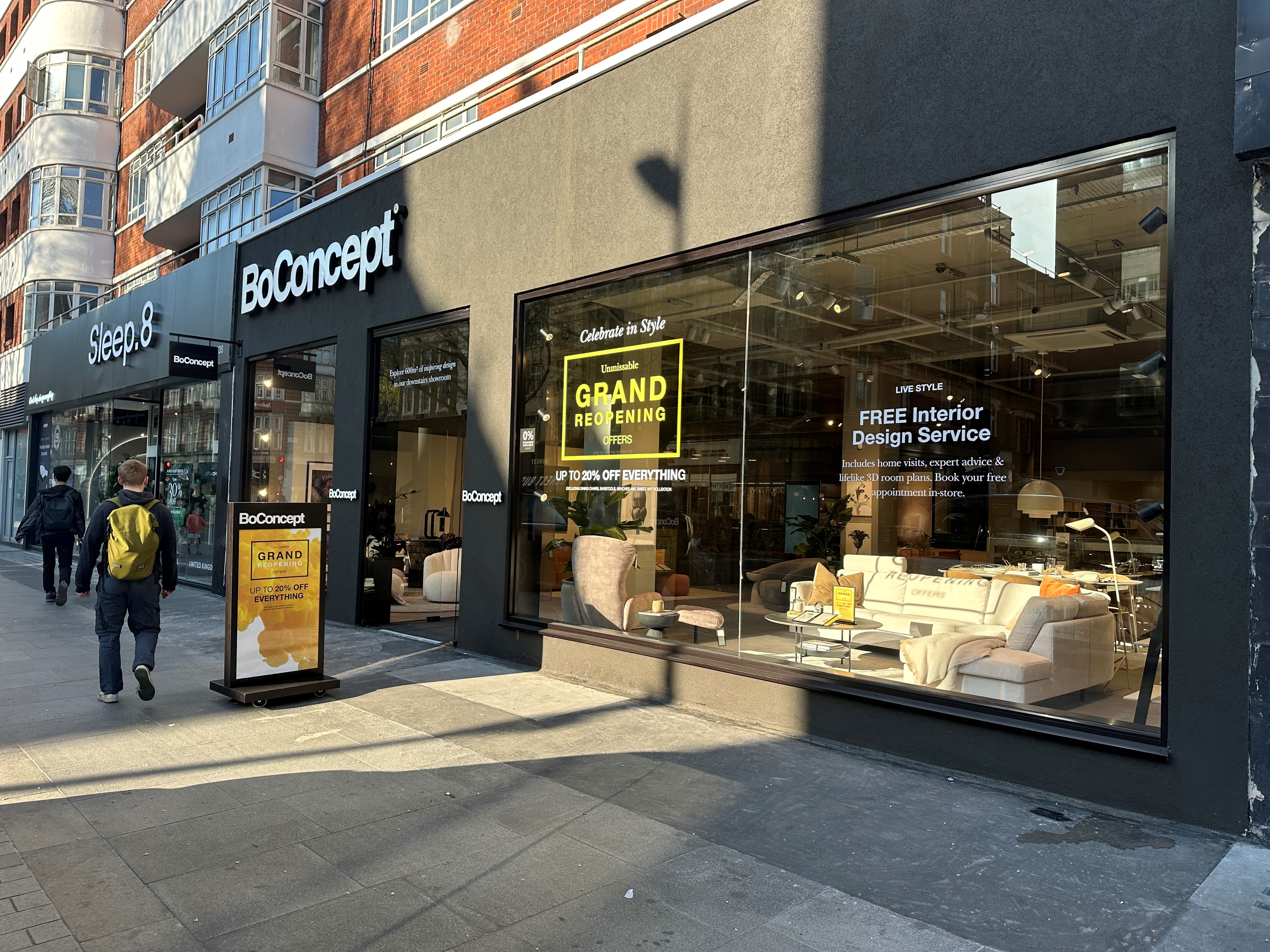 exterior ground floor interior design shop 