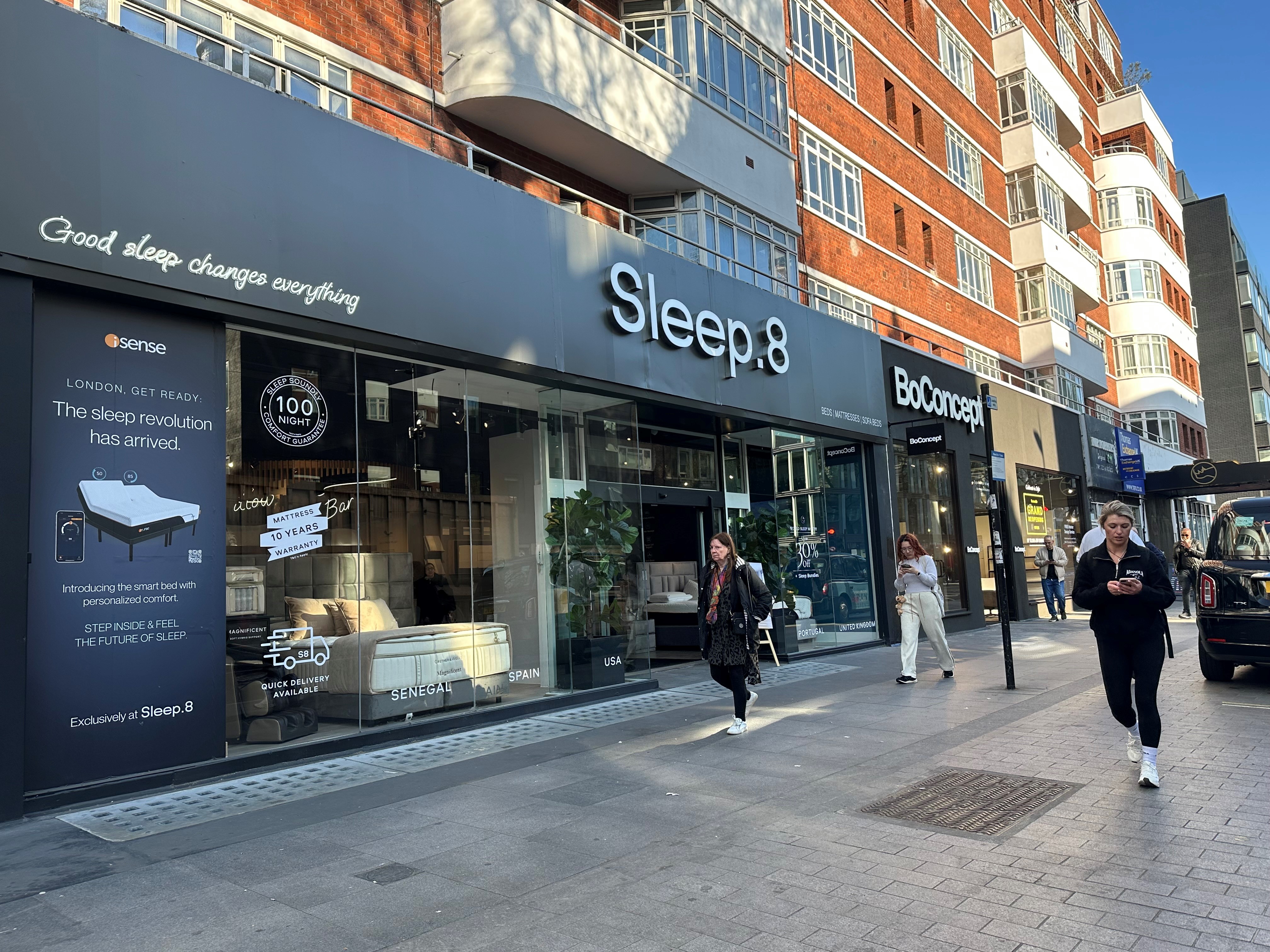 ground floor retail unit with large display windows