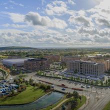 Panaroma of industrial park