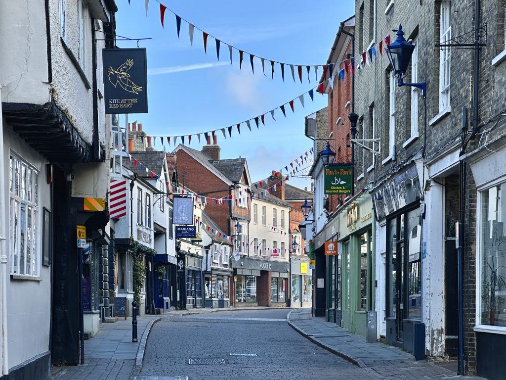 Bucklersbury, Hitchin high street
