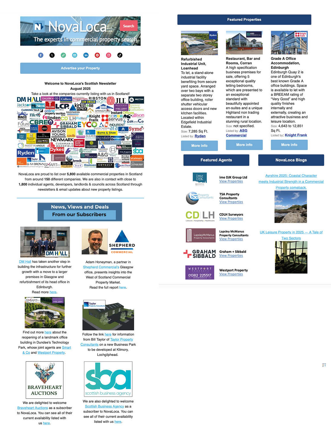 August 25 Property newsletter 