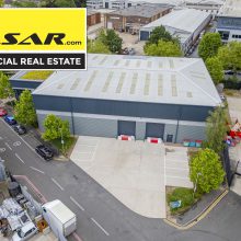 aerial view of industrial unit