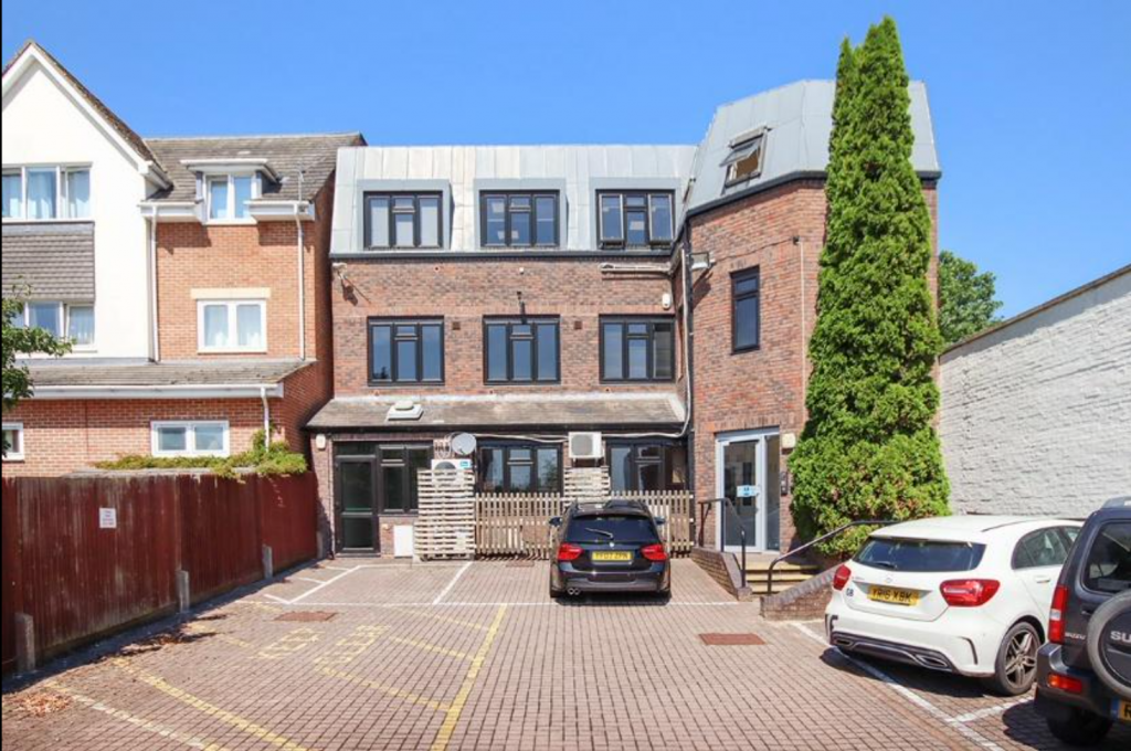 End of terrace commercial building 