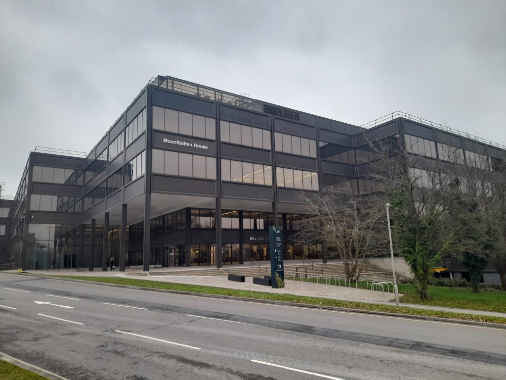 Exterior office building