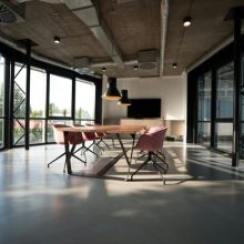 Modern interior office space