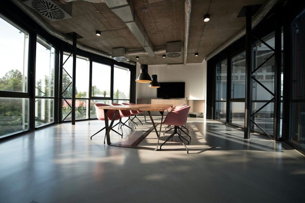 Modern interior office space