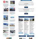 collage of articles within a commercial property newsletter