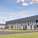 Detached modern industrial building